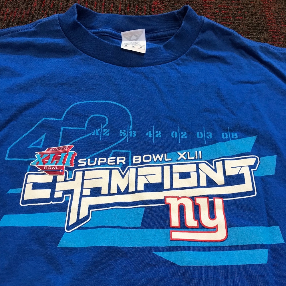 New York Giants Super Bowl T